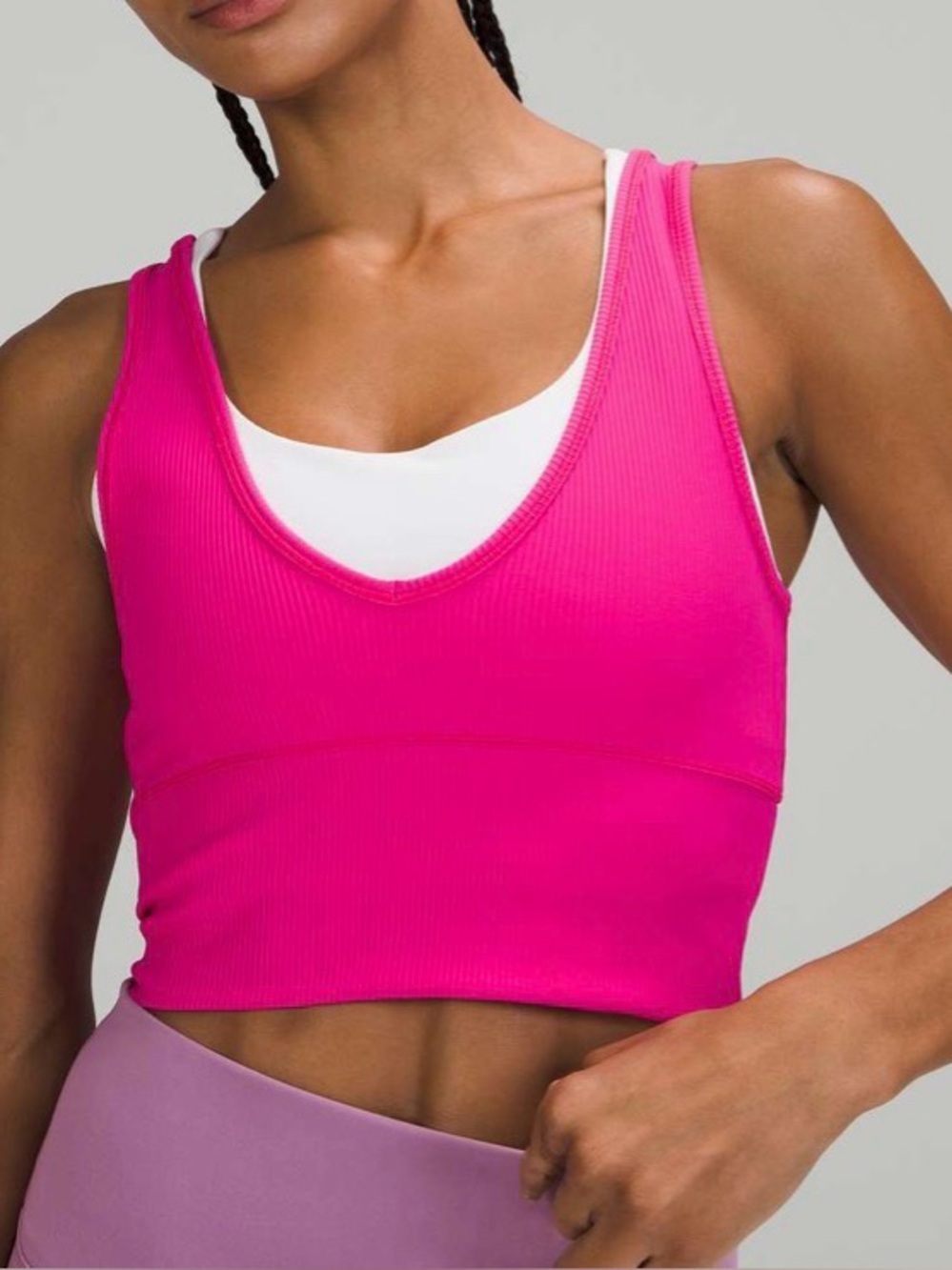 Lululemon Power Pivot Ribbed Tank Top - Picture 2 of 9
